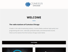 Tablet Screenshot of cumuluschicago.com
